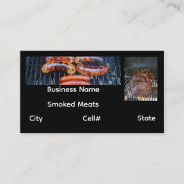 Tarjeta De Visita Carnes ahumadas