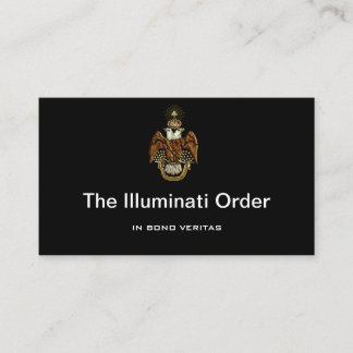Tarjeta De Visita Carnet de socio de Illuminati