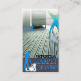 Tarjeta De Visita Carpet Cleaning Service Business Card