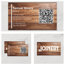 Tarjeta De Visita Carpintería de Ensamblaje
