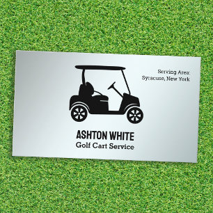 Tarjeta De Visita Carro de golf ⛳