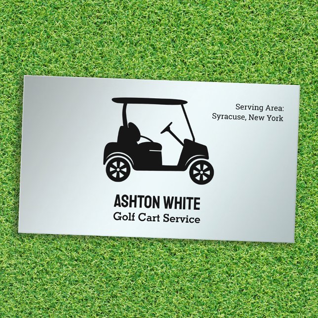 Tarjeta De Visita Carro de golf ⛳ (Golf Cart Business Cards)