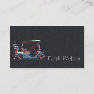 Tarjeta De Visita Carro de golf lindo