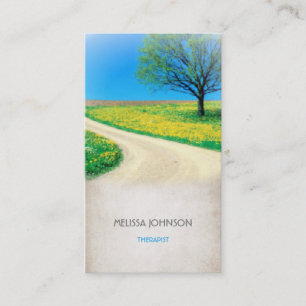 Tarjeta De Visita Carro personalizado del negocio del psicólogo del