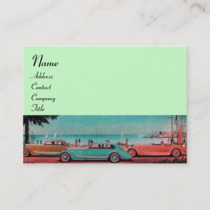 Tarjeta De Visita CARROS DE RETRO - Automóvil de reparación
