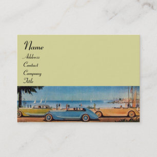 Tarjeta De Visita CARROS DE RETRO - Automóvil de reparación