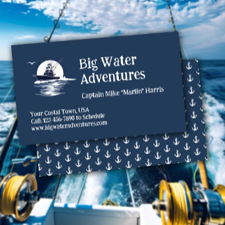 Tarjeta De Visita Carta de Pesca