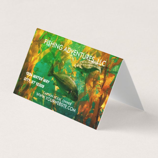 TARJETA DE VISITA CARTA DE PESCA (Anverso)