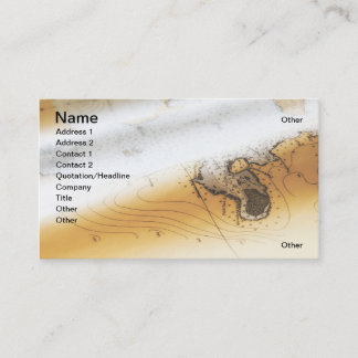 Tarjeta De Visita Carta náutica