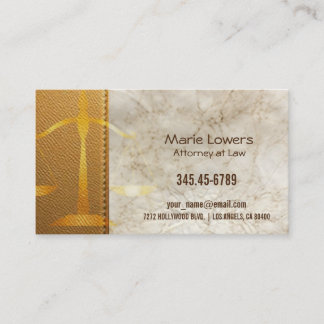 Tarjeta De Visita Cartão de visita advogada.