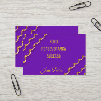 Tarjeta De Visita Cartão de Visita Faixa Roxa jiu-Jitsu