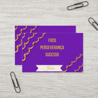 Tarjeta De Visita Cartão de Visita Faixa Roxa jiu-Jitsu