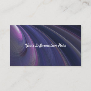 Tarjeta De Visita Cartas comerciales abstractas de Rainbow Swirl