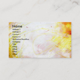 Tarjeta De Visita Cartas comerciales de arte abstractas