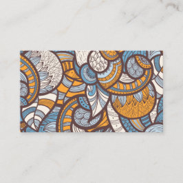 Tarjeta De Visita Cartas comerciales de arte abstractas