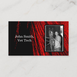 Tarjeta De Visita Cartas comerciales de fotos de Red Horse Mane