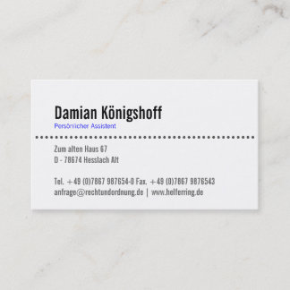 Tarjeta De Visita Cartas de arcos de Saxonia