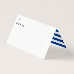Tarjeta De Visita Cartas de carpas de la receta contra la mala de Po