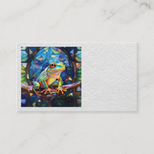 Tarjeta De Visita Cartas de negocios de arte de la rana