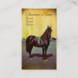 Tarjeta De Visita Cartas de negocios de caballos de la Unión de la G