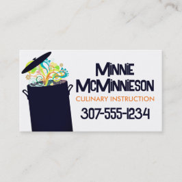 Tarjeta De Visita Cartas de negocios de cocineros cocineros de ollas
