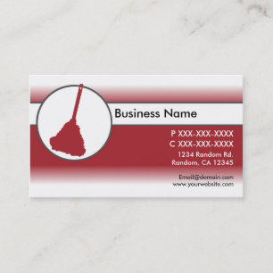 Tarjeta De Visita Cartas de negocios de plumas de plumas blancas roj
