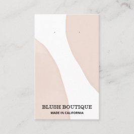 Tarjeta De Visita Cartas de orientación rosada Pastel abstracto mode