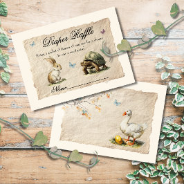 Tarjeta De Visita Cartas de Raffle de los cuadernos de cuentos de Ae