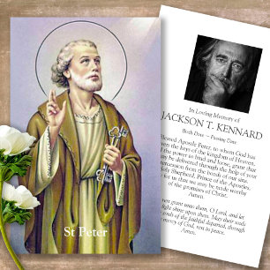 Tarjeta De Visita Cartas de simpatía de San Pedro