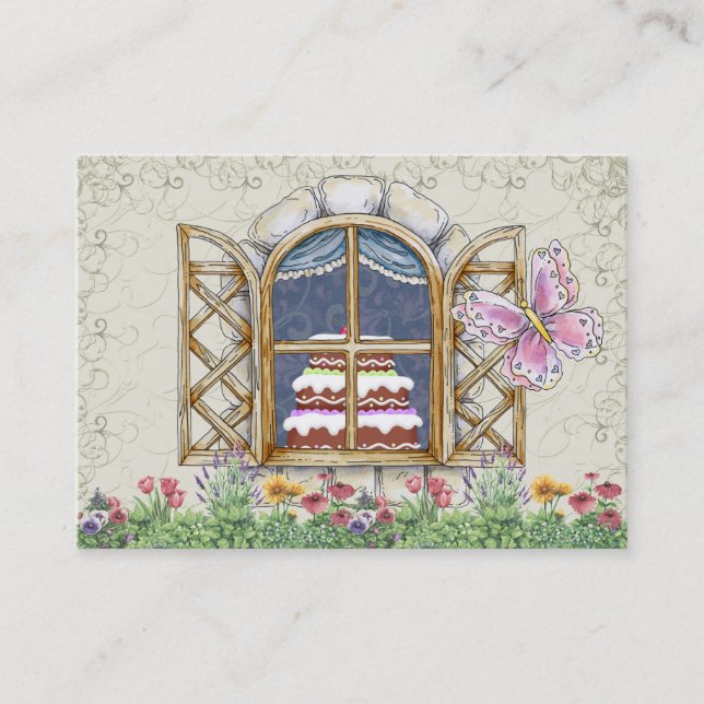 Tarjeta De Visita Cartas "Desde la cocina de" - SRF (Anverso)