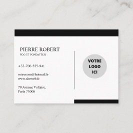 TARJETA DE VISITA CARTE DE VISITE ÉLÉGANTE ET PERSONNALISÉE