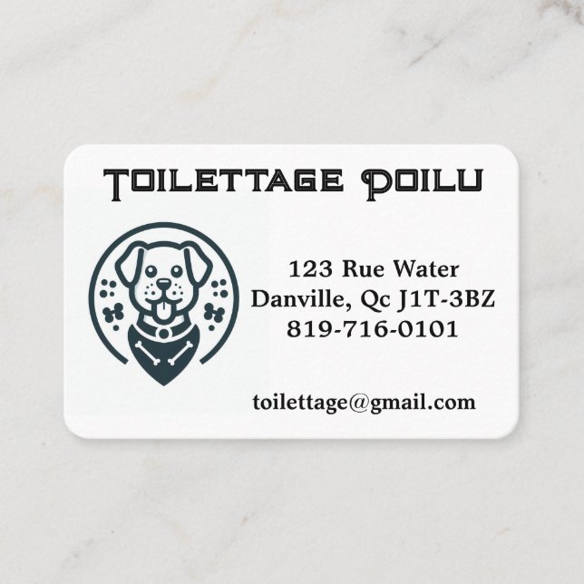 Tarjeta De Visita  Carte de visite personnalisable (Anverso)