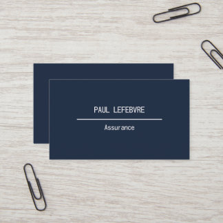 Tarjeta De Visita Carte professionnelle minimaliste, moderne