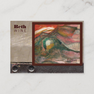 Tarjeta De Visita Cartera del arte