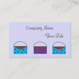 Tarjeta De Visita Carteras Elegantes