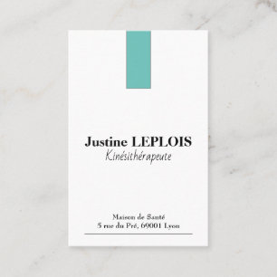 Tarjeta De Visita Cartes de Visita Standard : 8,5 cm x 5,5 cm