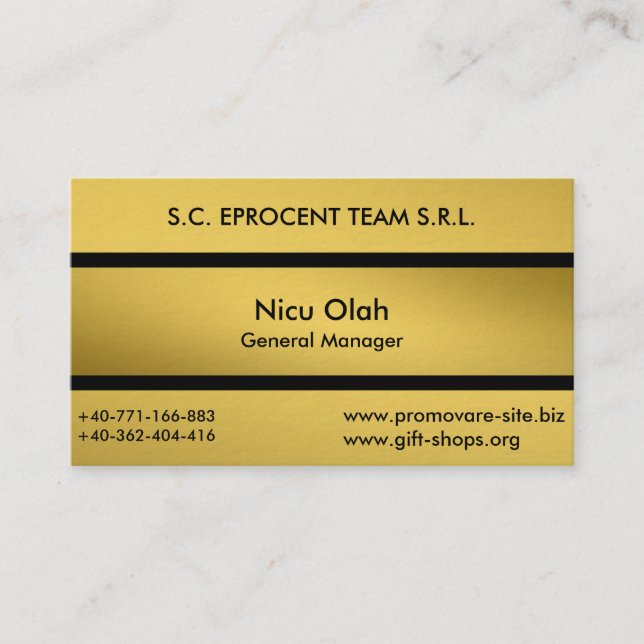 Tarjeta De Visita Carti De Vizita Personaliza Personalizare Online (Anverso)