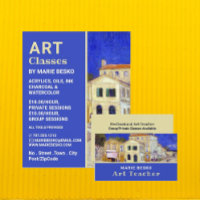 Casa Amarilla De Vincent Van Gogh, Profesor De Art