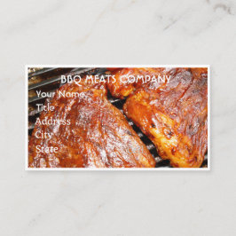 Tarjeta De Visita Casa de Barbacoa Ahumada