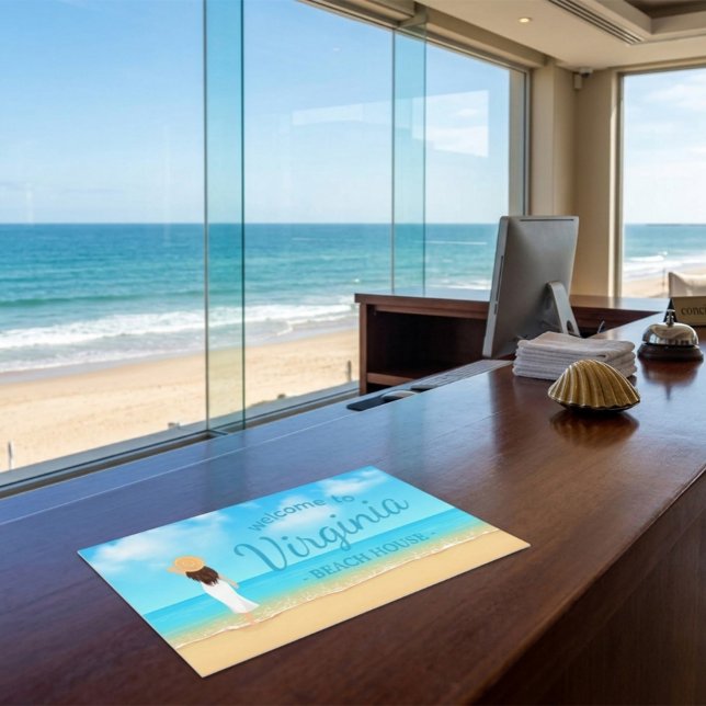 Tarjeta De Visita Casa de Playa Personalizada (Subido por el creador)