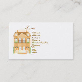 Tarjeta De Visita Casa de pueblo