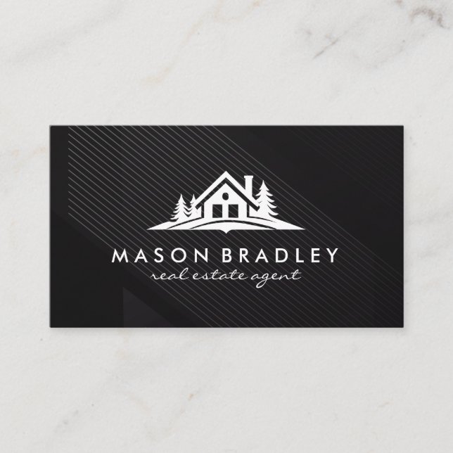 Tarjeta De Visita Casa en Woods (Anverso)