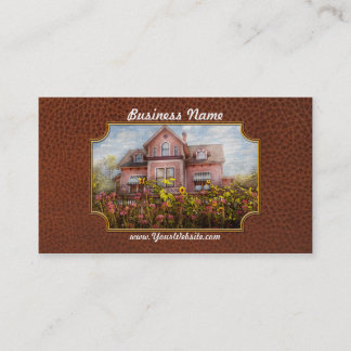 Tarjeta De Visita Casa - Victorian - cabaña del verano