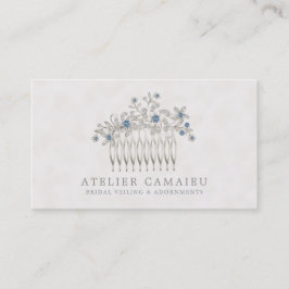 Tarjeta De Visita Casar la joyería nupcial de los accesorios del