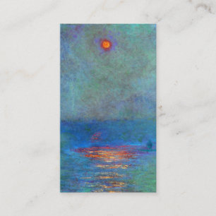 Tarjeta De Visita Casas del parlamento - Claude Monet