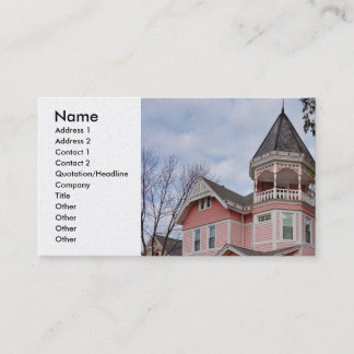 Tarjeta De Visita Casas del Victorian