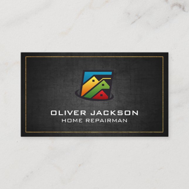 Tarjeta De Visita Casas inmobiliarias (Anverso)