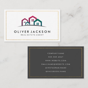 Tarjeta De Visita Casas inmobiliarias