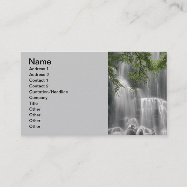 Tarjeta De Visita cascada_fotografía_(5) (Anverso)