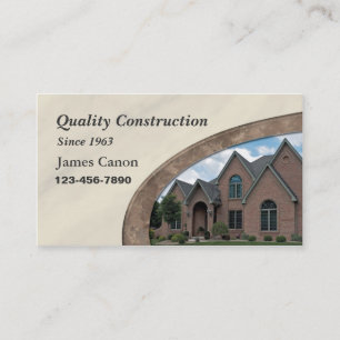 Tarjeta de visita casera de Remoldling o de